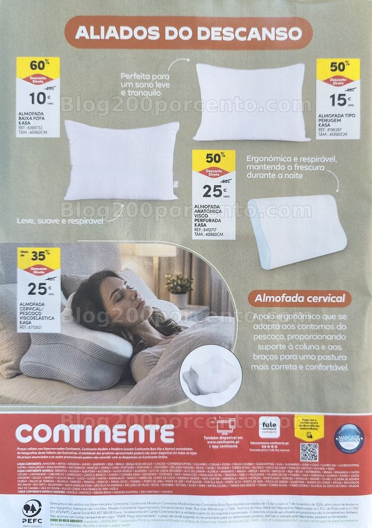 Antevisão Folheto CONTINENTE Casa Outono Promoções de 13 outubro a 1 novembro