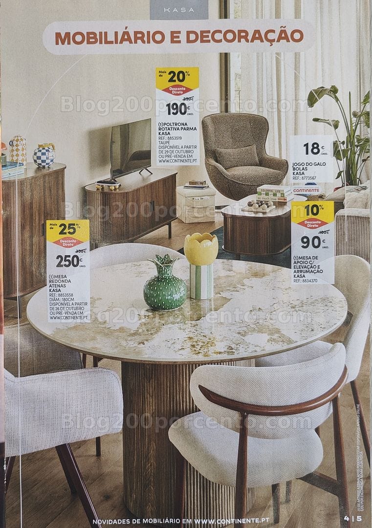 Antevisão Folheto CONTINENTE Casa Outono Promoções de 13 outubro a 1 novembro