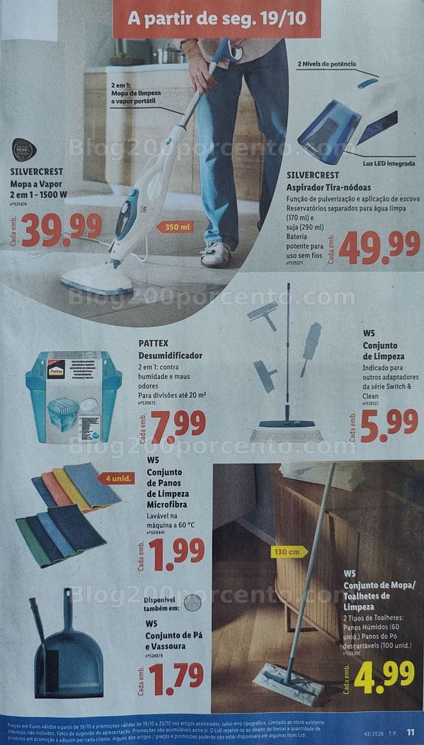 Antevisão Folheto LIDL Promoções de 19 a 25 outubro
