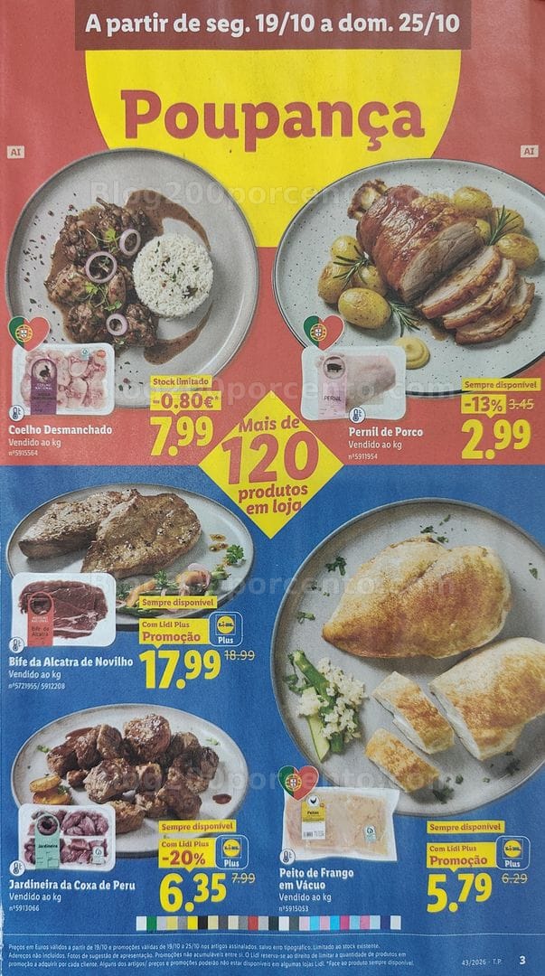 Antevisão Folheto LIDL Promoções de 19 a 25 outubro