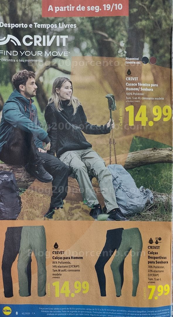 Antevisão Folheto LIDL Bazar Promoções de 19 a 29 outubro