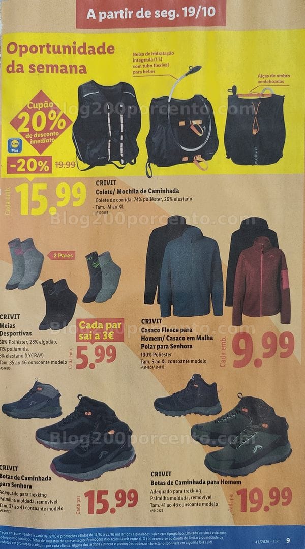 Antevisão Folheto LIDL Promoções de 19 a 25 outubro