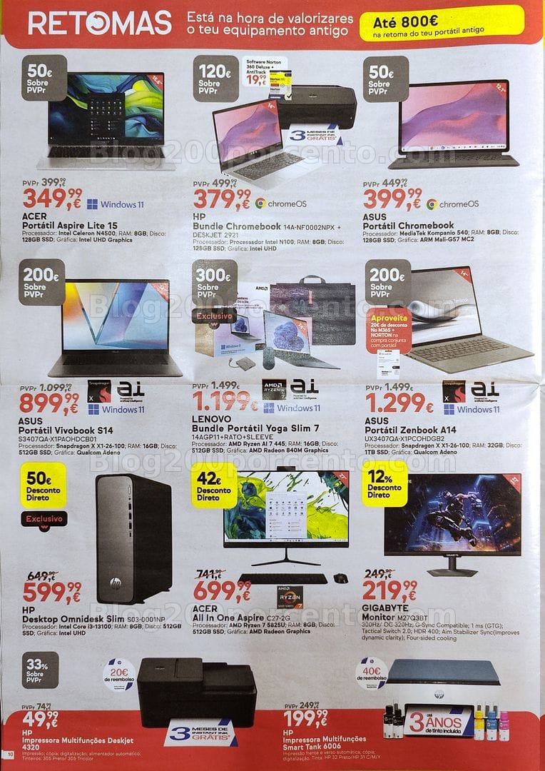 Antevisão Folheto WORTEN Promoções de 20 a 27 outubro