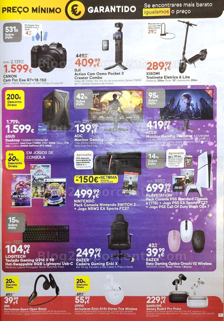 Antevisão Folheto WORTEN Promoções de 20 a 27 outubro
