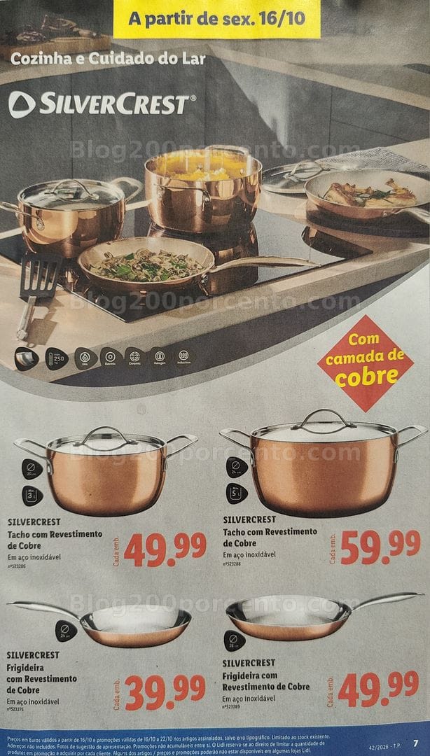 Antevisão Folheto LIDL Promoções Fim de Semana - 16 a 18 outubro
