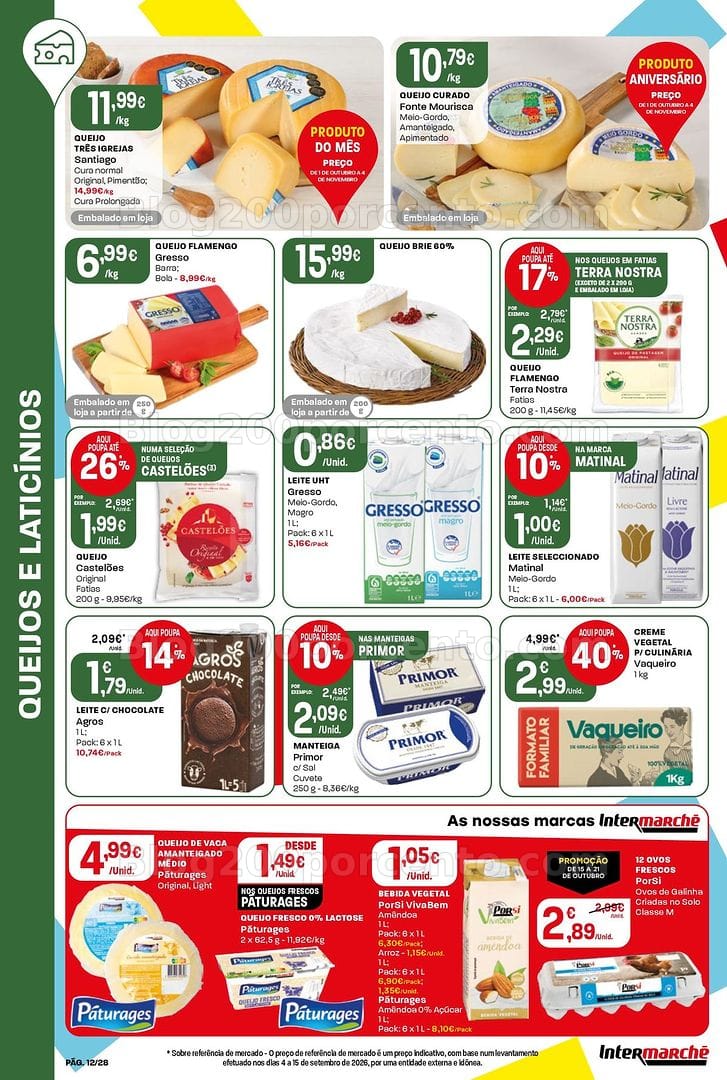 Antevisão Folheto INTERMARCHÉ Contact Promoções de 15 a 21 outubro
