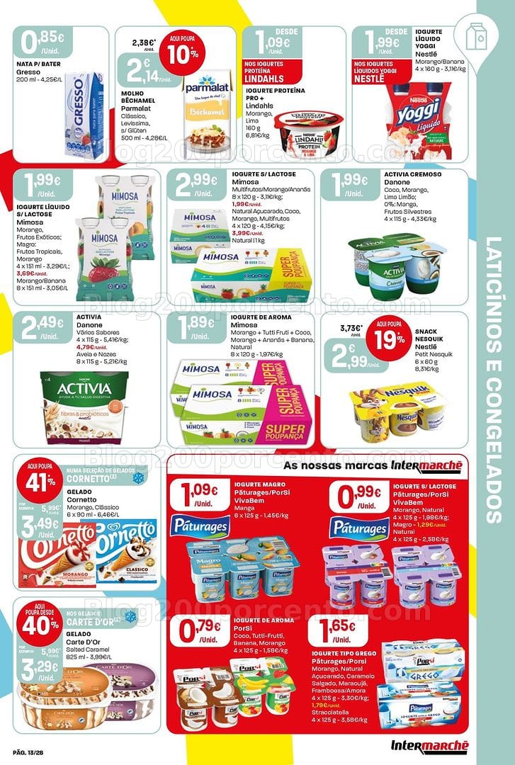 Antevisão Folheto INTERMARCHÉ Contact Promoções de 15 a 21 outubro