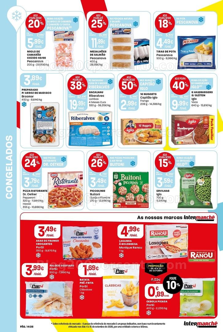 Antevisão Folheto INTERMARCHÉ Contact Promoções de 15 a 21 outubro