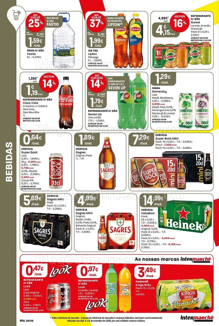 Antevisão Folheto INTERMARCHÉ Contact Promoções de 15 a 21 outubro