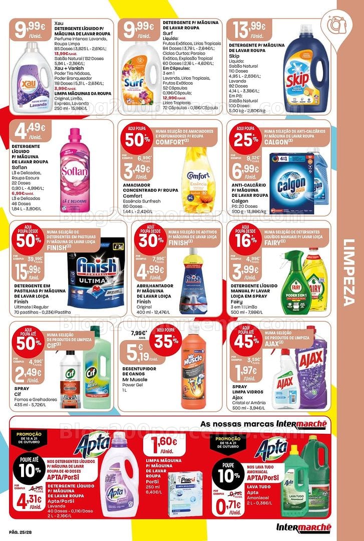 Antevisão Folheto INTERMARCHÉ Contact Promoções de 15 a 21 outubro
