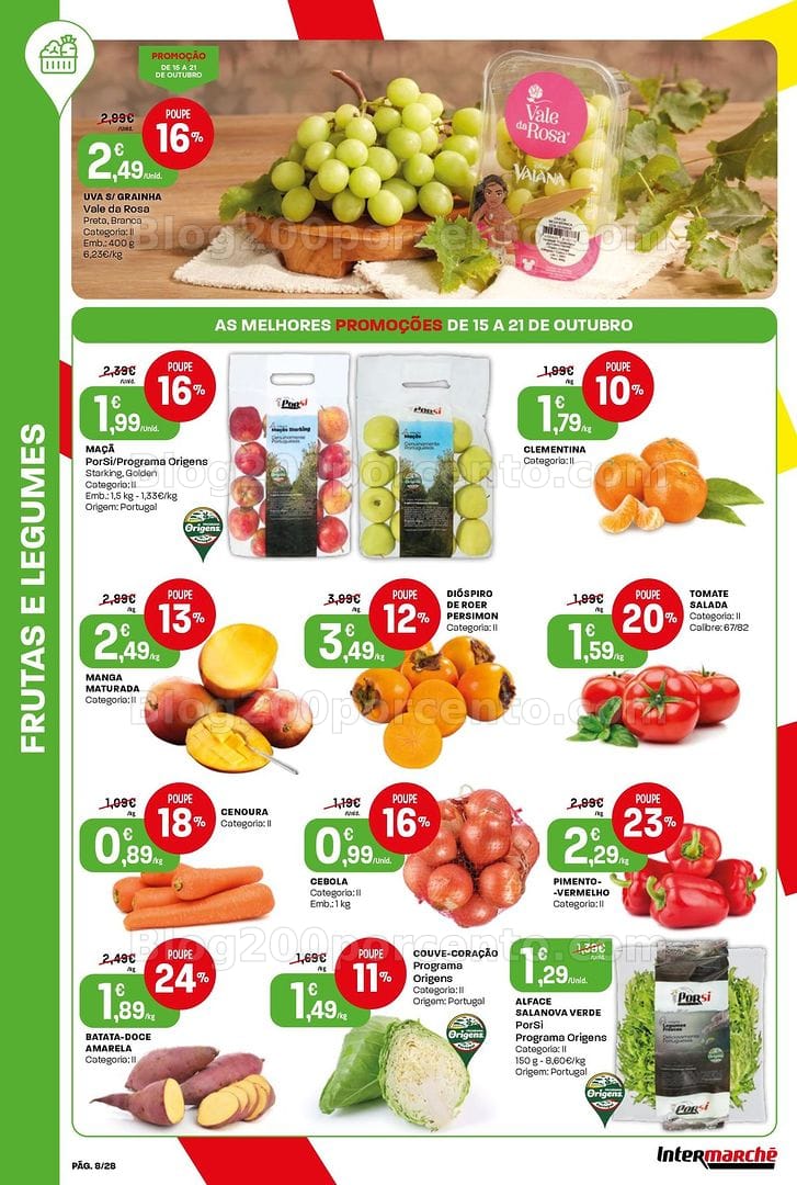Antevisão Folheto INTERMARCHÉ Contact Promoções de 15 a 21 outubro