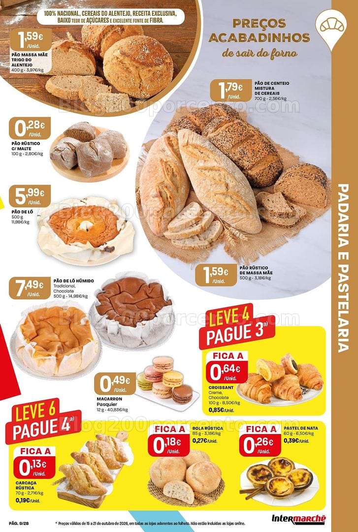 Antevisão Folheto INTERMARCHÉ Contact Promoções de 15 a 21 outubro