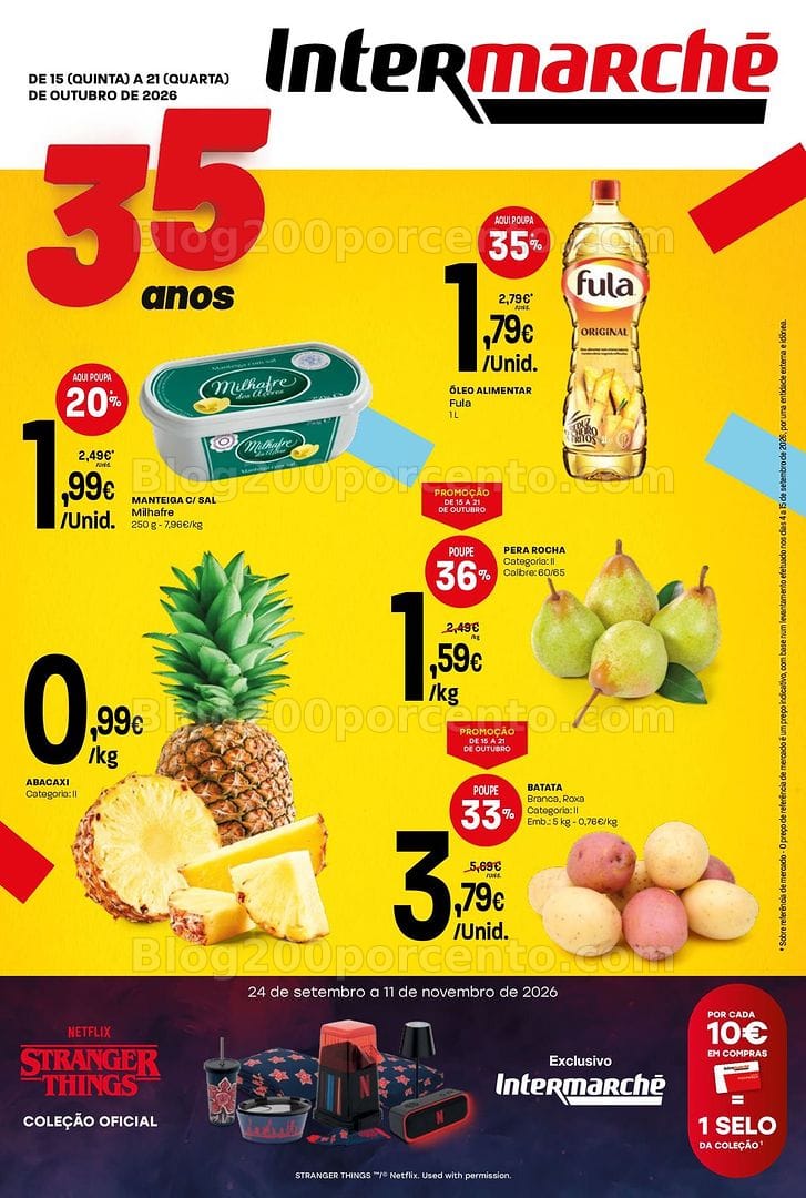 Antevisão Folheto INTERMARCHÉ Mini Promoções de 15 a 21 outubro