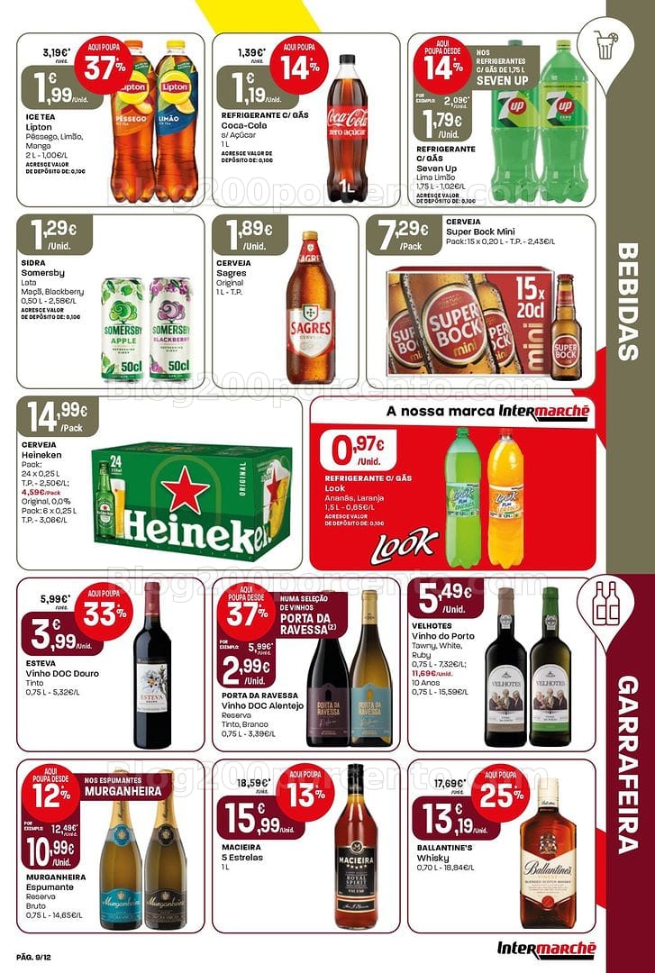 Antevisão Folheto INTERMARCHÉ Mini Promoções de 15 a 21 outubro