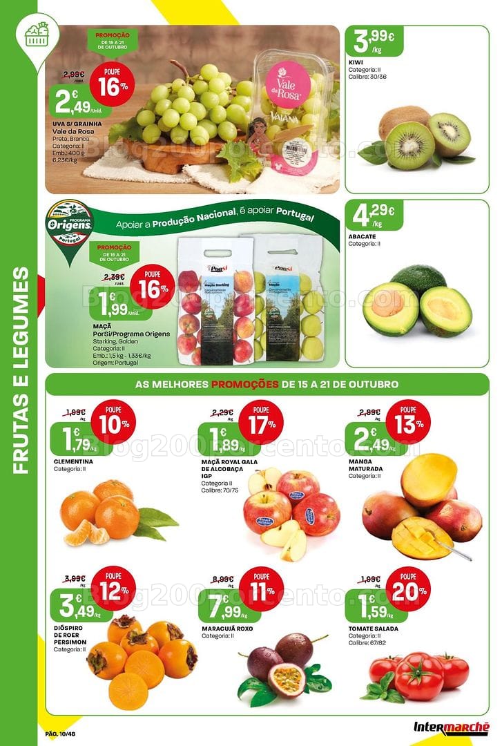 Antevisão Folheto INTERMARCHÉ Super Promoções de 15 a 21 outubro