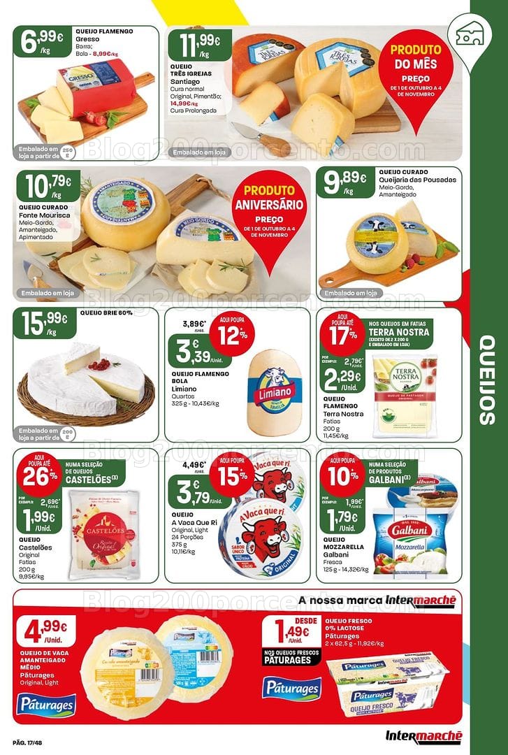 Antevisão Folheto INTERMARCHÉ Super Promoções de 15 a 21 outubro