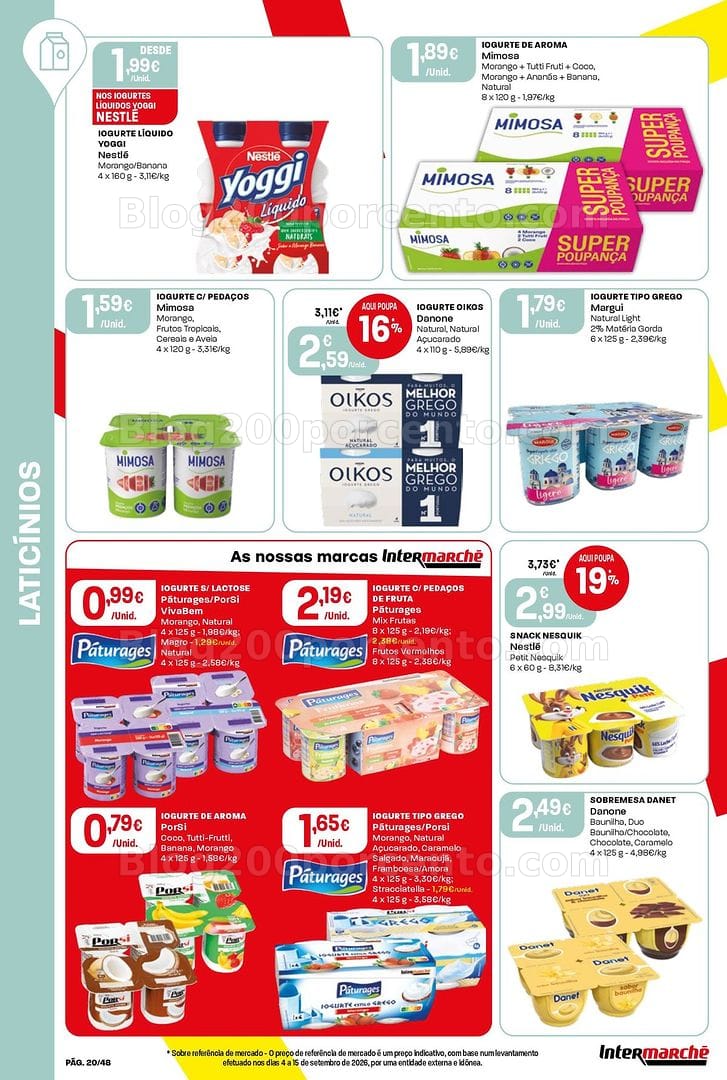 Antevisão Folheto INTERMARCHÉ Super Promoções de 15 a 21 outubro