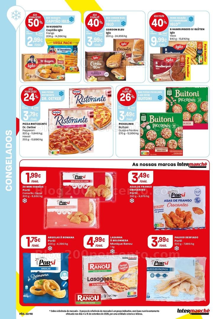Antevisão Folheto INTERMARCHÉ Super Promoções de 15 a 21 outubro