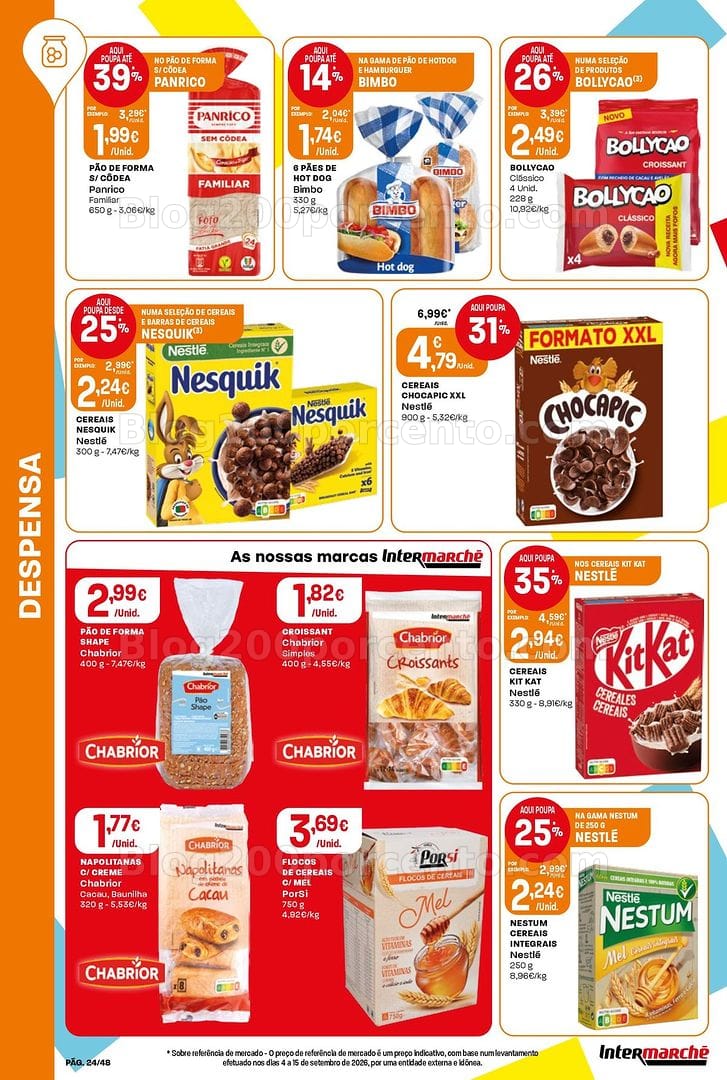 Antevisão Folheto INTERMARCHÉ Super Promoções de 15 a 21 outubro
