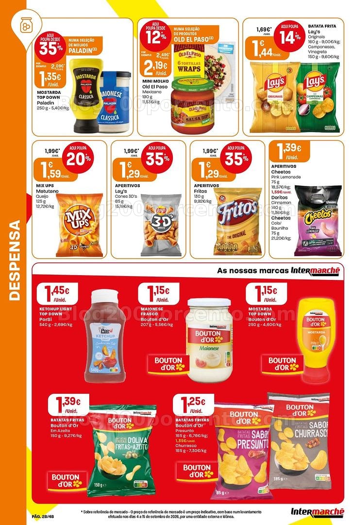 Antevisão Folheto INTERMARCHÉ Super Promoções de 15 a 21 outubro