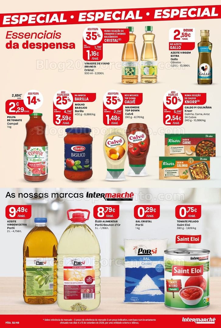 Antevisão Folheto INTERMARCHÉ Super Promoções de 15 a 21 outubro