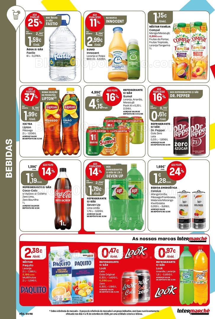 Antevisão Folheto INTERMARCHÉ Super Promoções de 15 a 21 outubro