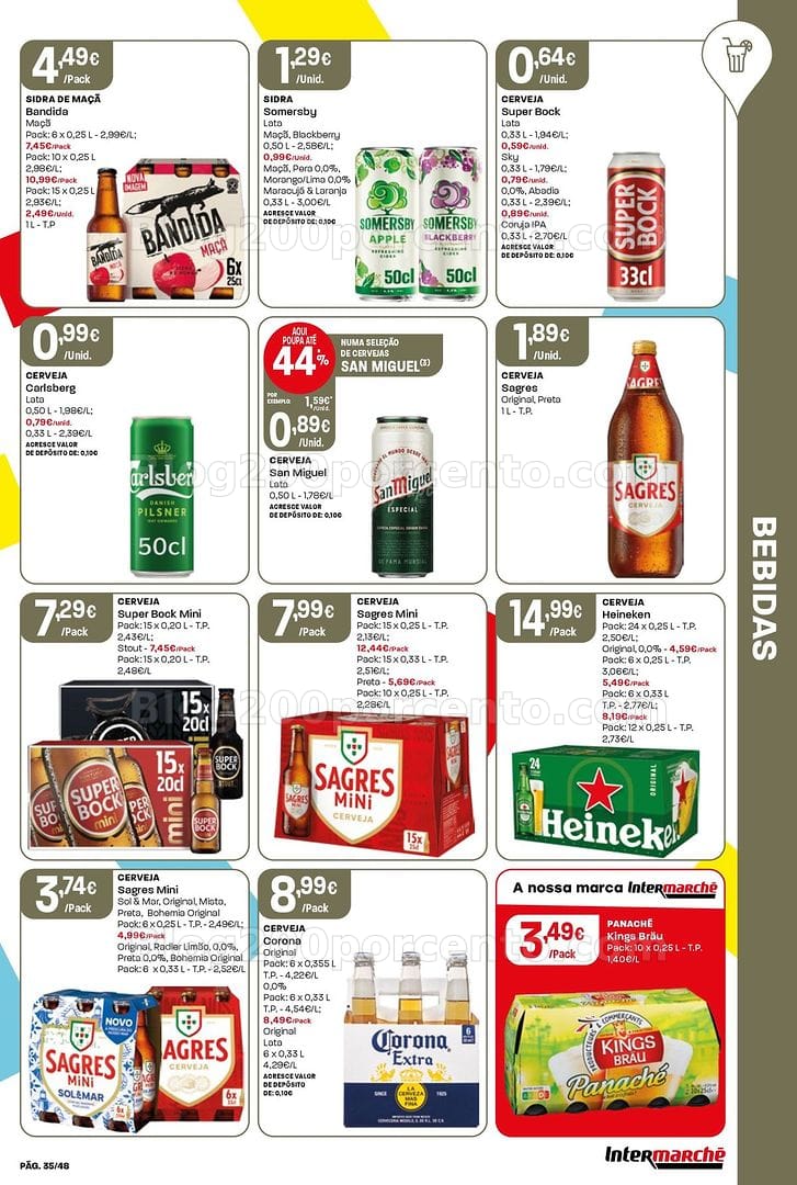 Antevisão Folheto INTERMARCHÉ Super Promoções de 15 a 21 outubro