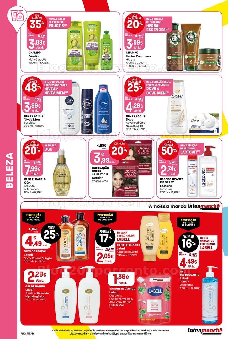 Antevisão Folheto INTERMARCHÉ Super Promoções de 15 a 21 outubro