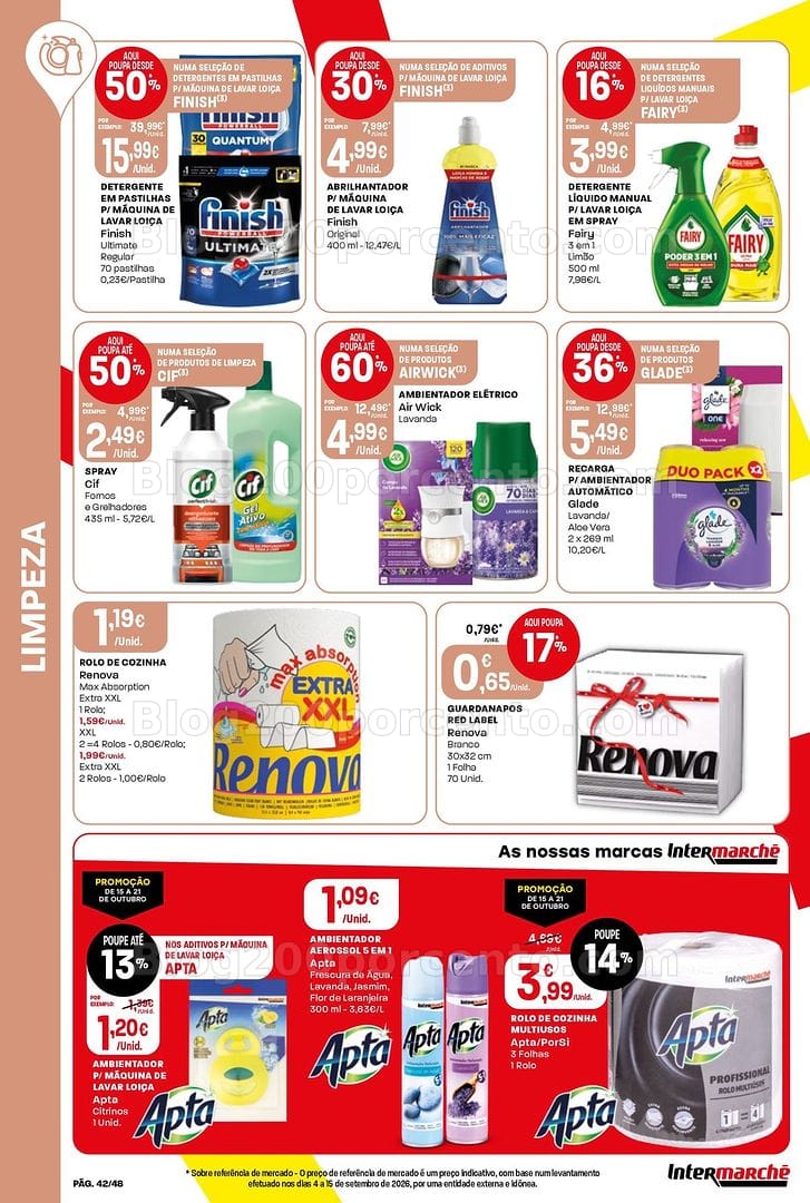 Antevisão Folheto INTERMARCHÉ Super Promoções de 15 a 21 outubro