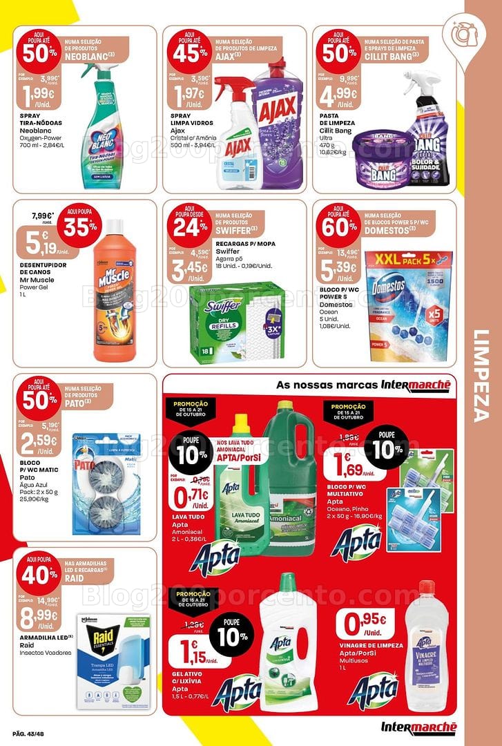 Antevisão Folheto INTERMARCHÉ Super Promoções de 15 a 21 outubro