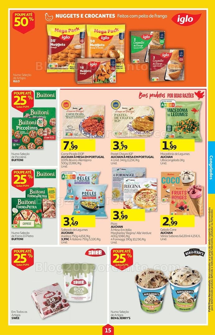 Antevisão Folheto AUCHAN Super Poupança Promoções de 29 outubro a 4 novembro