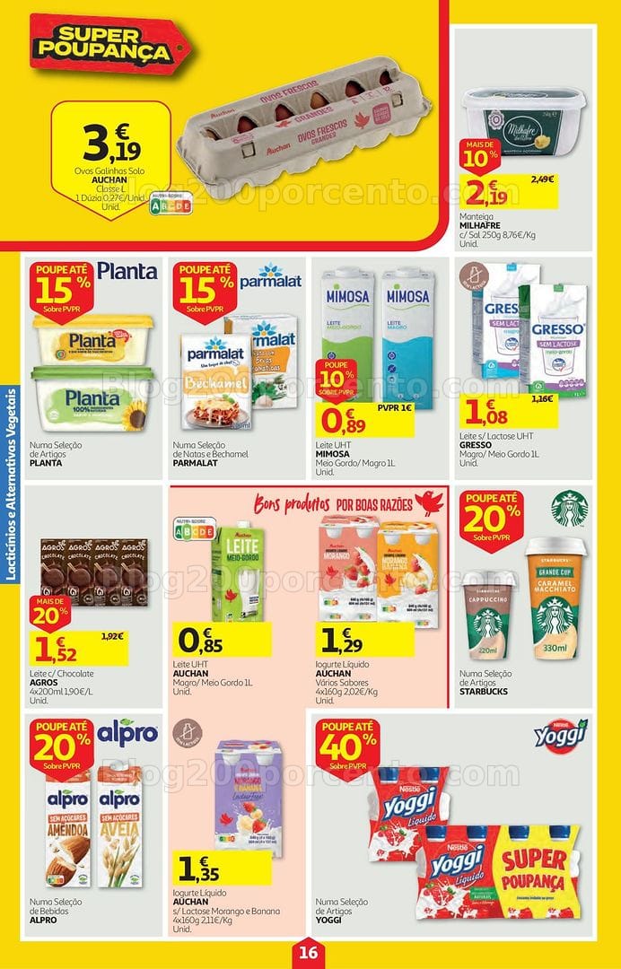 Antevisão Folheto AUCHAN Super Poupança Promoções de 29 outubro a 4 novembro