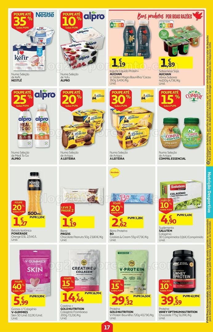 Antevisão Folheto AUCHAN Super Poupança Promoções de 29 outubro a 4 novembro