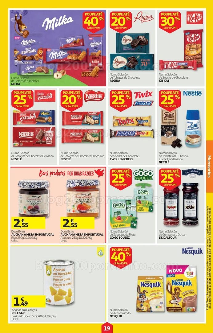 Antevisão Folheto AUCHAN Super Poupança Promoções de 29 outubro a 4 novembro