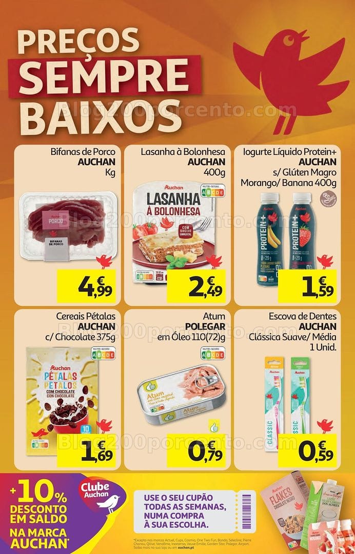 Antevisão Folheto AUCHAN Super Poupança Promoções de 29 outubro a 4 novembro