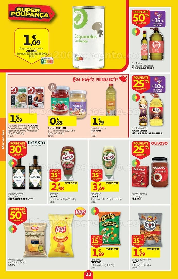 Antevisão Folheto AUCHAN Super Poupança Promoções de 29 outubro a 4 novembro