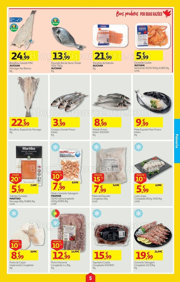 Antevisão Folheto AUCHAN Super Poupança Promoções de 29 outubro a 4 novembro
