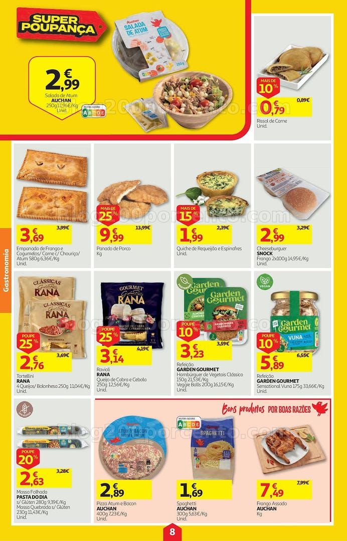 Antevisão Folheto AUCHAN Super Poupança Promoções de 29 outubro a 4 novembro
