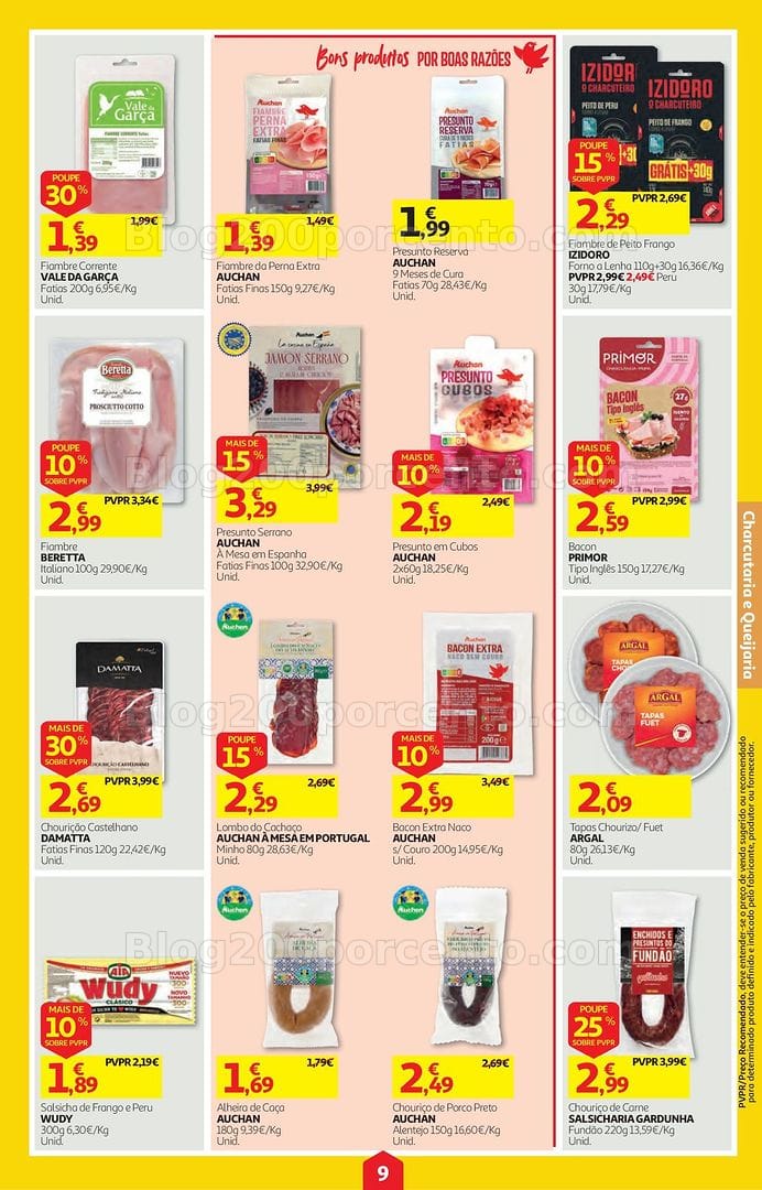 Antevisão Folheto AUCHAN Super Poupança Promoções de 29 outubro a 4 novembro