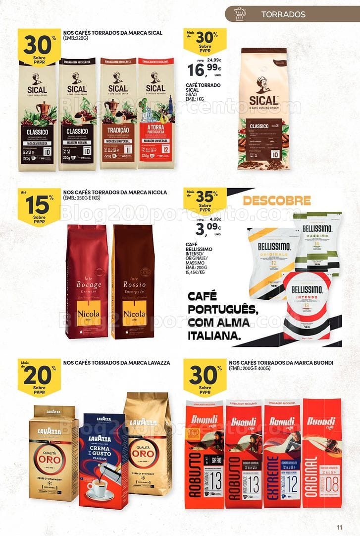 Antevisão Folheto CONTINENTE Bebidas Quentes Promoções de 13 a 25 outubro