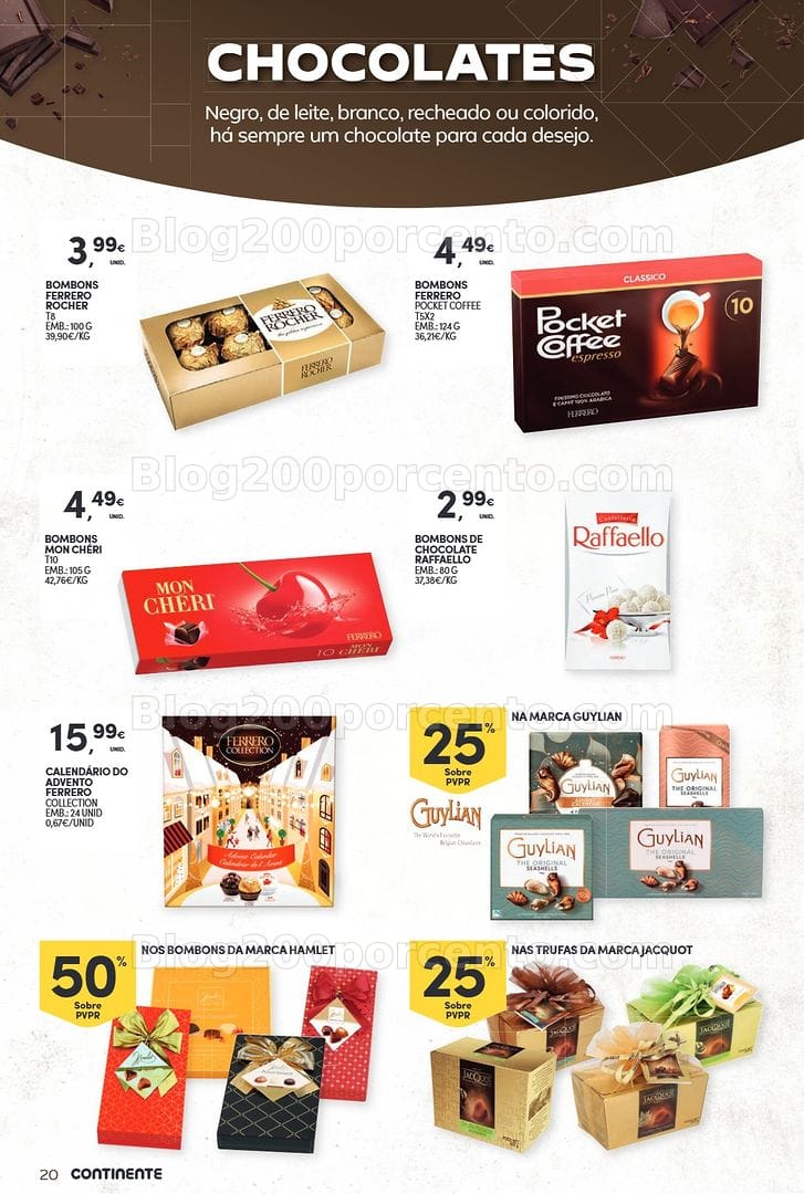 Antevisão Folheto CONTINENTE Bebidas Quentes Promoções de 13 a 25 outubro