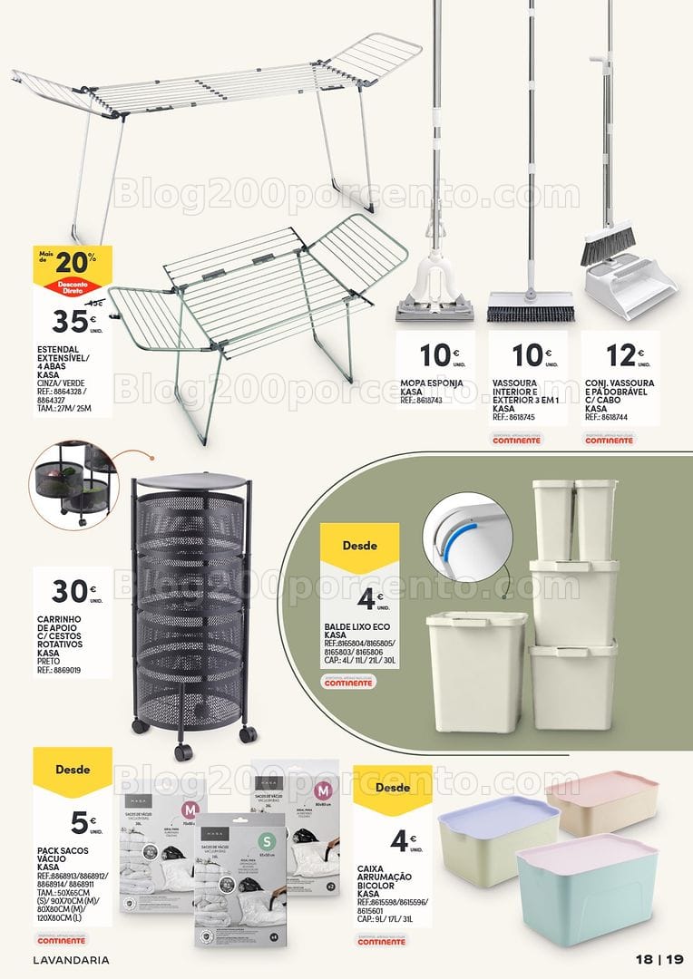 Antevisão Folheto CONTINENTE Casa Outono Promoções de 13 outubro a 1 novembro