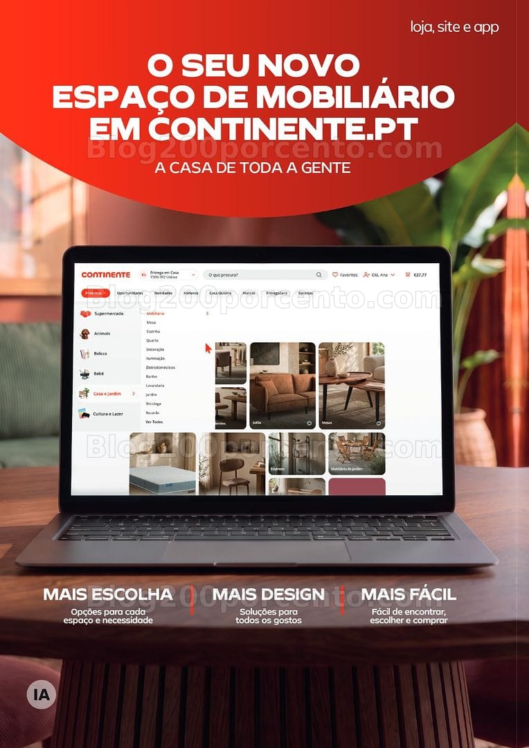 Antevisão Folheto CONTINENTE Casa Outono Promoções de 13 outubro a 1 novembro