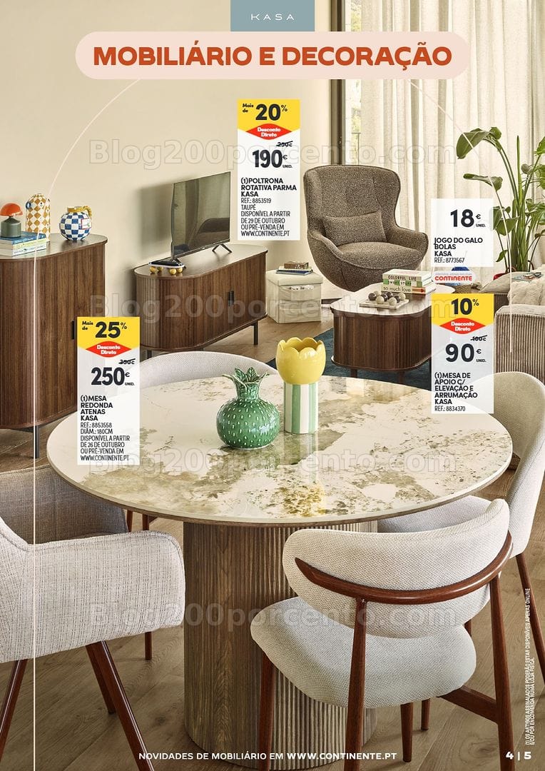 Antevisão Folheto CONTINENTE Casa Outono Promoções de 13 outubro a 1 novembro