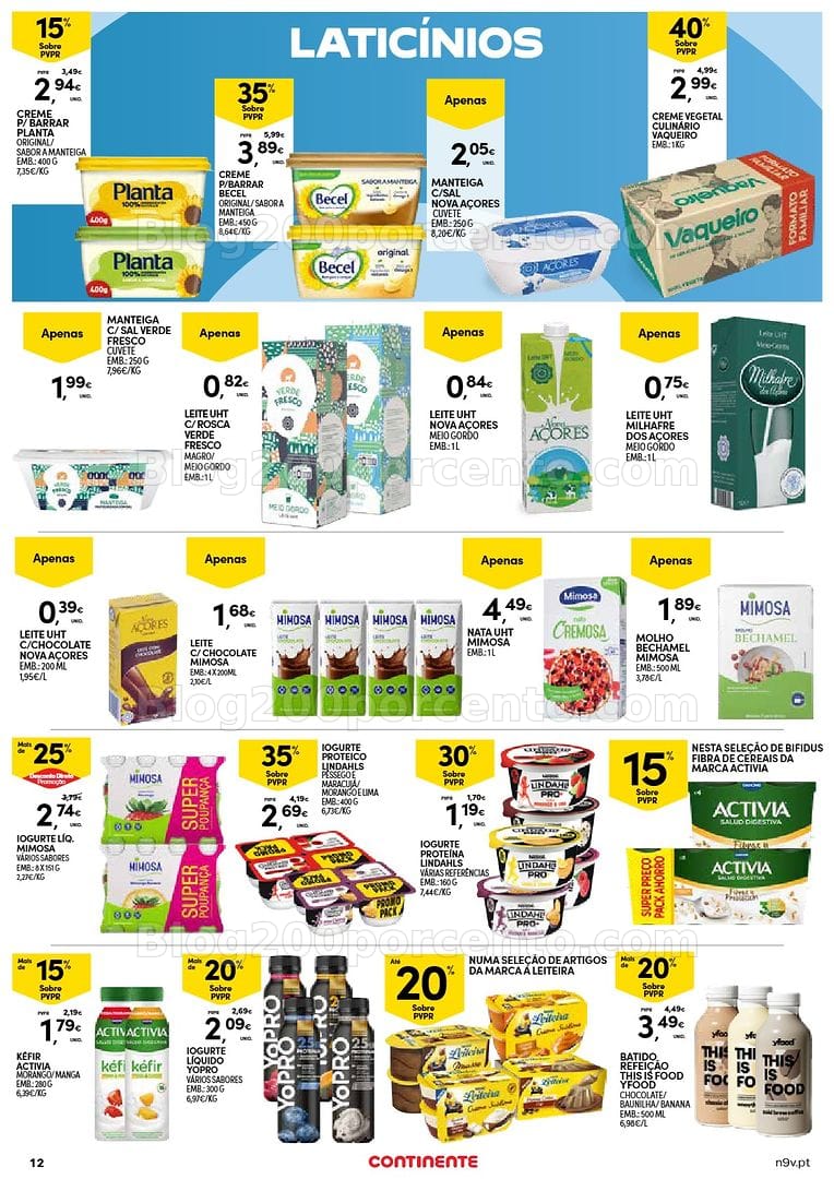 Antevisão Folheto CONTINENTE Açores Promoções de 1 a 14 outubro