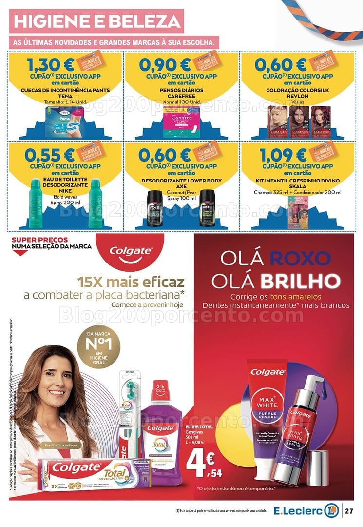 Antevisão Folheto E-LECLERC Aniversário Promoções de 29 outubro a 4 novembro