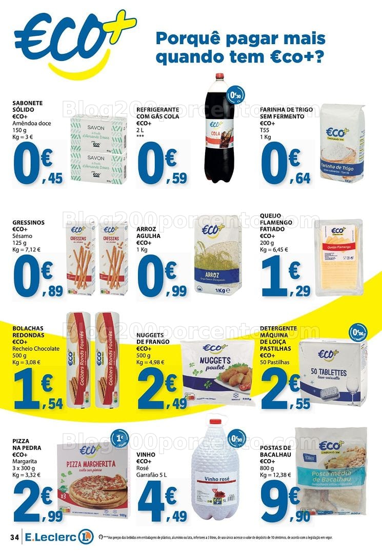 Antevisão Folheto E-LECLERC Aniversário Promoções de 29 outubro a 4 novembro