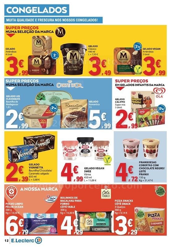 Antevisão Folheto E-LECLERC Promoções de 15 a 21 outubro