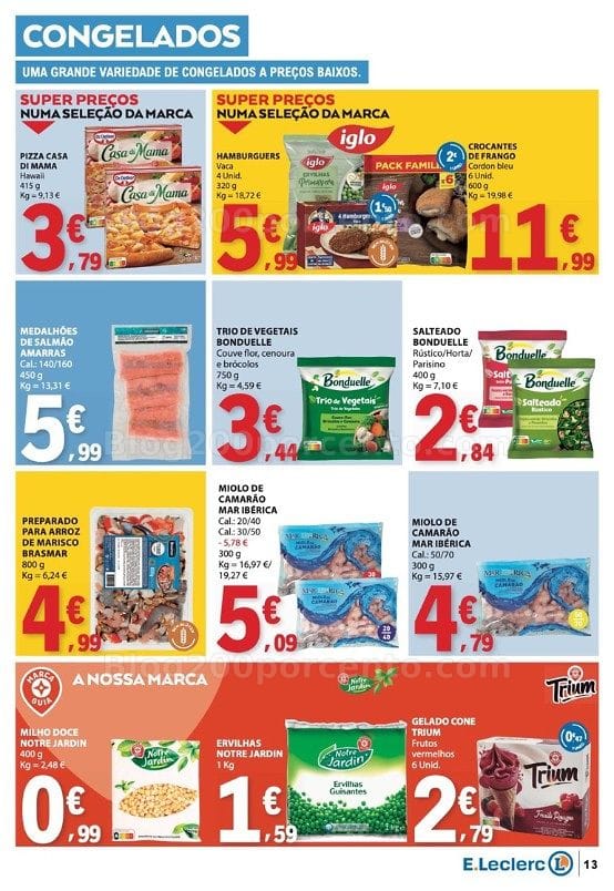 Antevisão Folheto E-LECLERC Promoções de 15 a 21 outubro