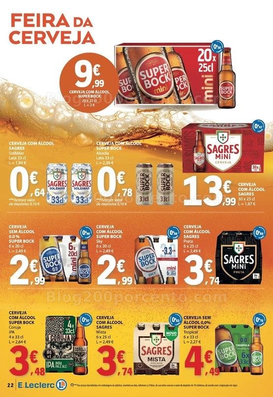 Antevisão Folheto E-LECLERC Promoções de 15 a 21 outubro